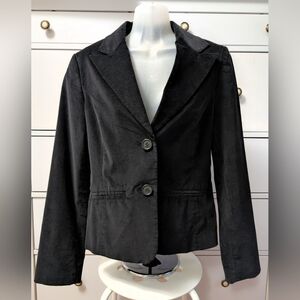 Pure Alfred Sung Black Velvet Blazer